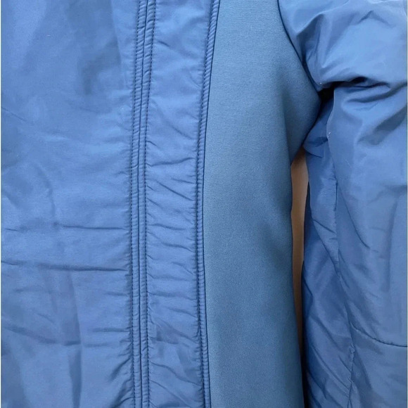 Anba of Austria VNTG 80s/90s size 14 Blue Puffer SKI Jacket Made in Austria - Picture 10 of 15